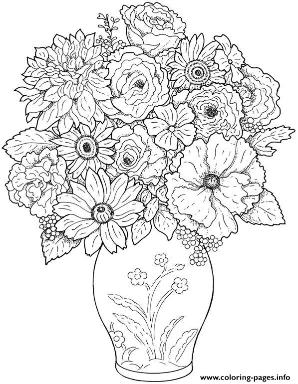 Difficult Coloring Pages Printable
