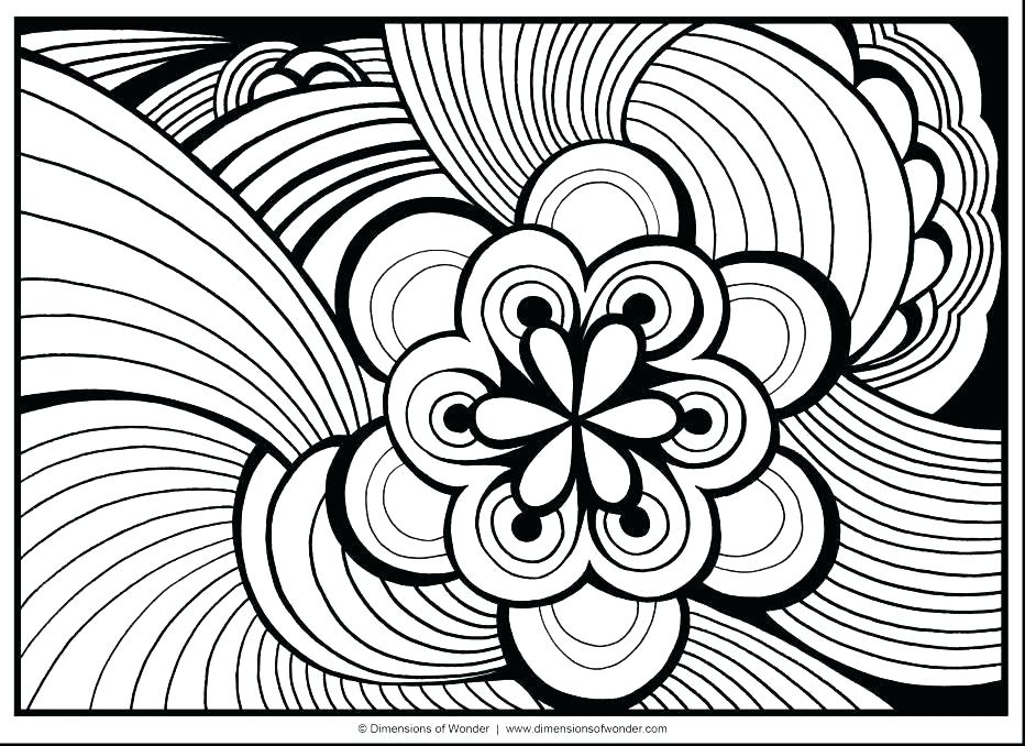 932x678 Hard Picture To Color Coloring Pages That Are Hard Amusing