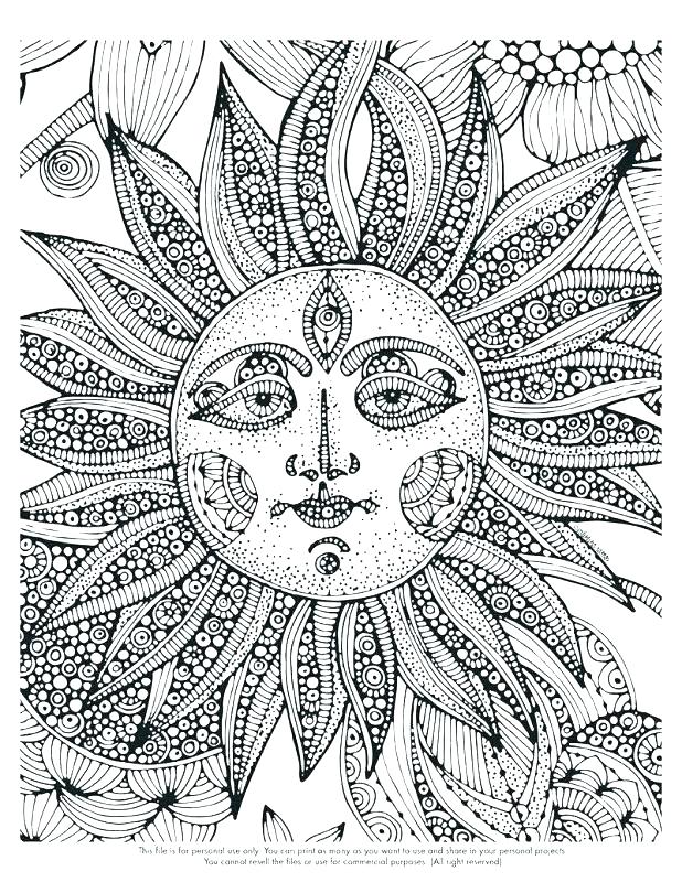 Printable Difficult Coloring Pages 618x800 Printable Difficult Coloring Pages