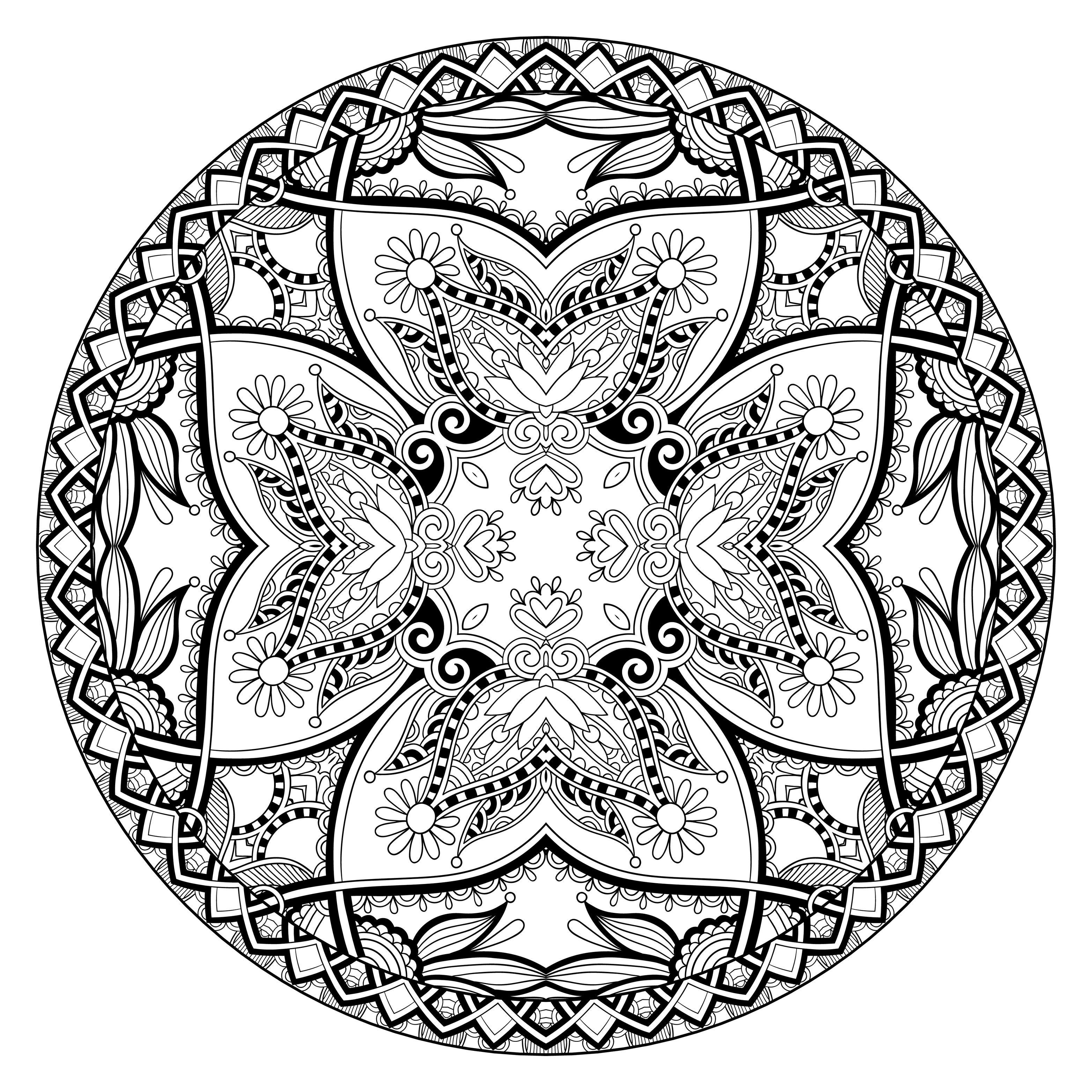 Free Mandalas Page Mandala Complex By Karakotsya 2 3128x3128 Free Mandalas Page Mandala Complex By Karakotsya 2