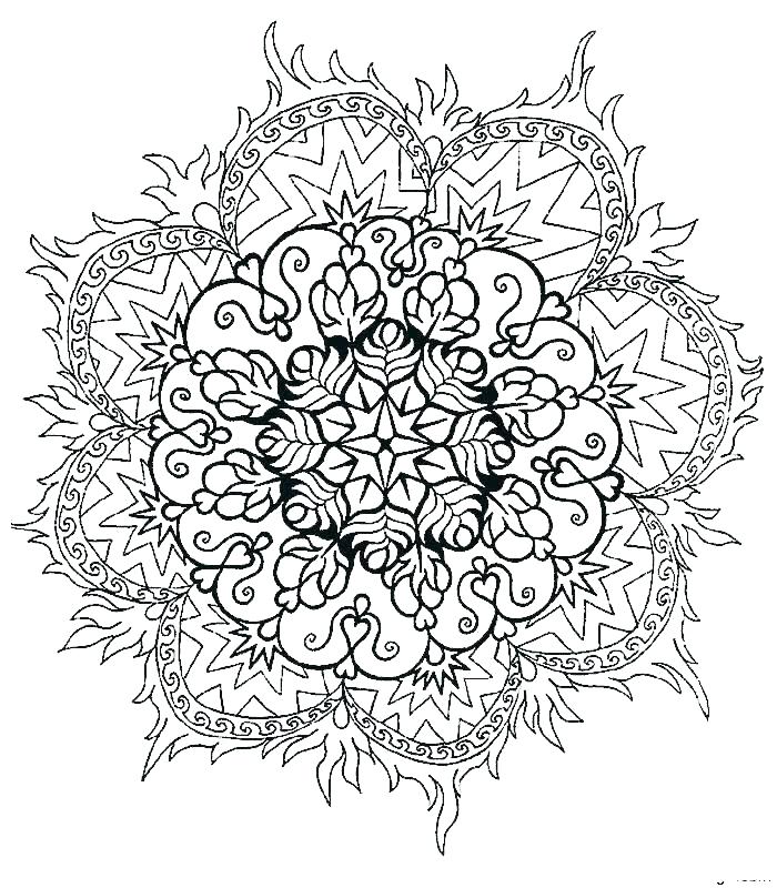 Mandala Coloring Pages Expert Level Hard Mandala Coloring Pages 700x800 Mandala Coloring Pages Expert Level Hard Mandala Coloring Pages