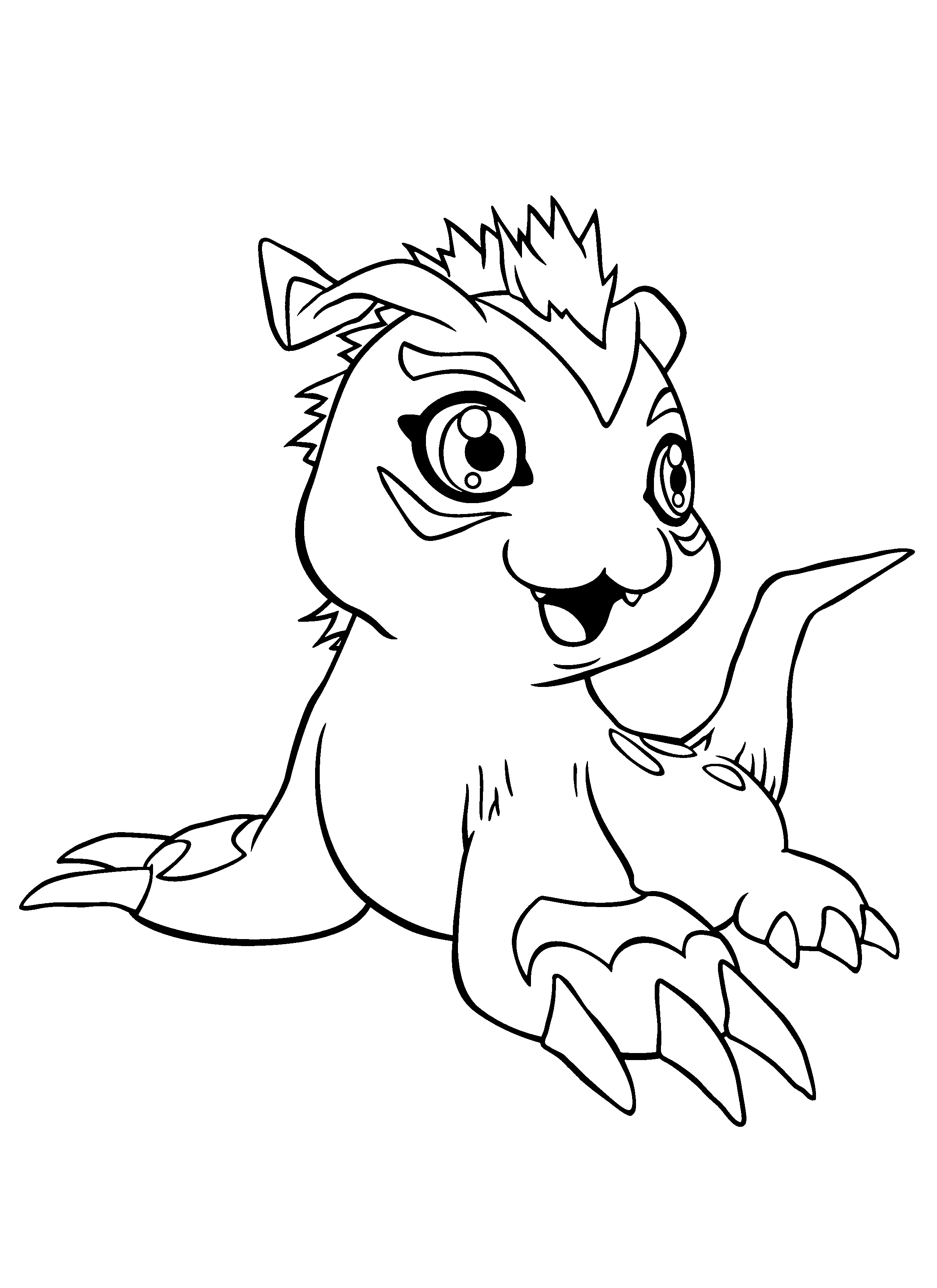 Coloring Page Tv Series Coloring Page Digimon 2400x3300 Coloring Page Tv Series Coloring Page Digimon