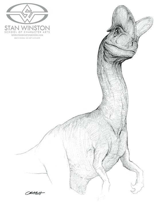 575x747 Dilophosaurus Coloring Page Park Dilophosaurus Coloring Pages