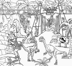 236x214 Jurassic World Coloring Pages Free Printing 27. Free Printable