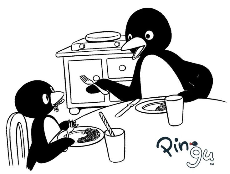 735x556 19 Best Pingu Coloring Pages Images On Colouring