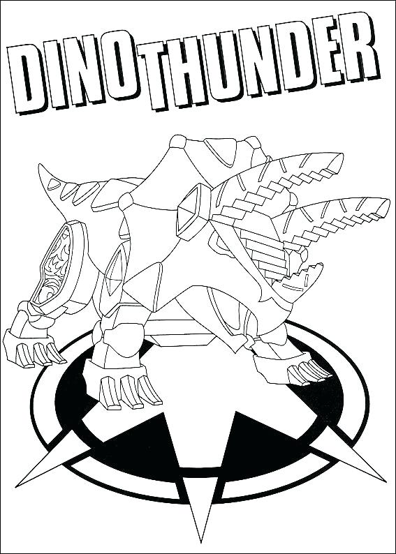 567x794 Power Rangers Dino Thunder Coloring Pages Drawing Power Rangers