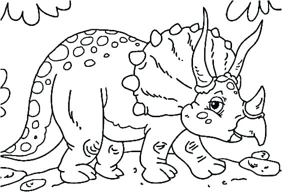 564x389 Dinosaur Coloring Pages For Preschoolers Coloring A Dinosaur