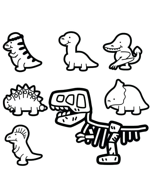 612x792 Dino Coloring Pages Impair.co