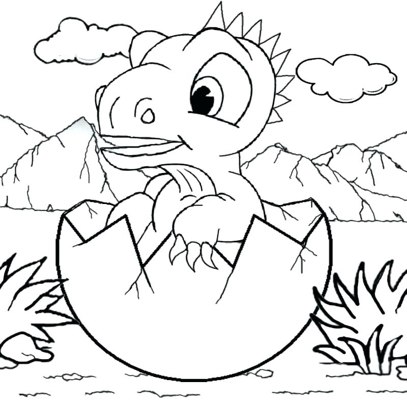 800x800 Coloring Page Dinosaur Dinosaur Coloring Pages To Print Cartoon