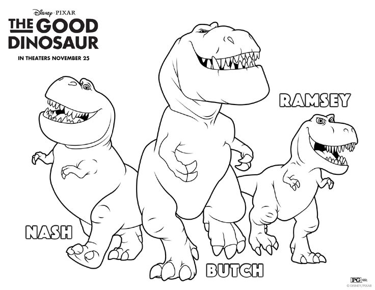 Dinosaur Birthday Coloring Pages