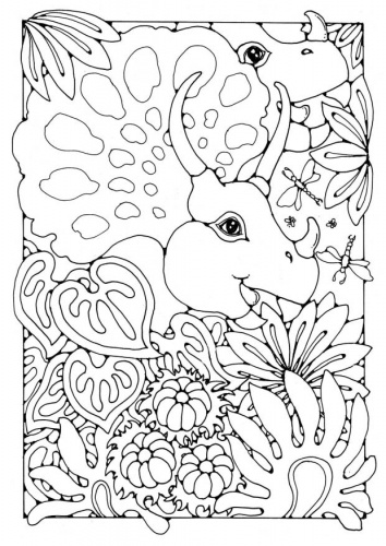 354x500 35 Best Coloring Pages Dinosaurs Dragons Images