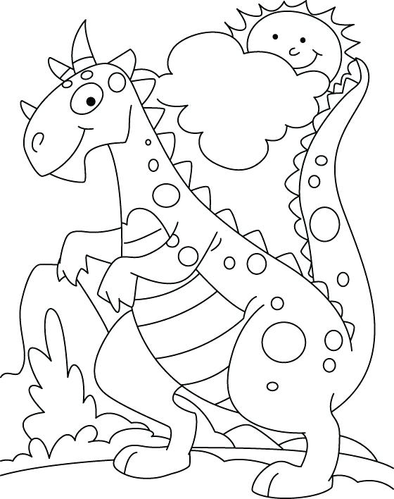 560x708 Kindergarten Coloring Sheets Dinosaur Coloring Pages Kindergarten