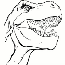 230x230 Top 25 Free Printable Unique Dinosaur Coloring Pages Online