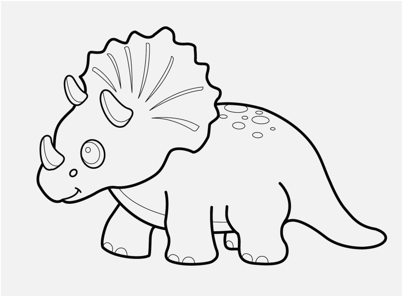 Dinosaurs Coloring Pages Pic Funny Dinosaur Triceratops Cartoon 827x609 Dinosaurs Coloring Pages Pic Funny Dinosaur Triceratops Cartoon