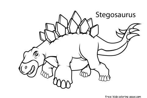 Printable Stegosaurus Dinosaur Coloring Pages For Kidsfree 482x321 Printable Stegosaurus Dinosaur Coloring Pages For Kidsfree
