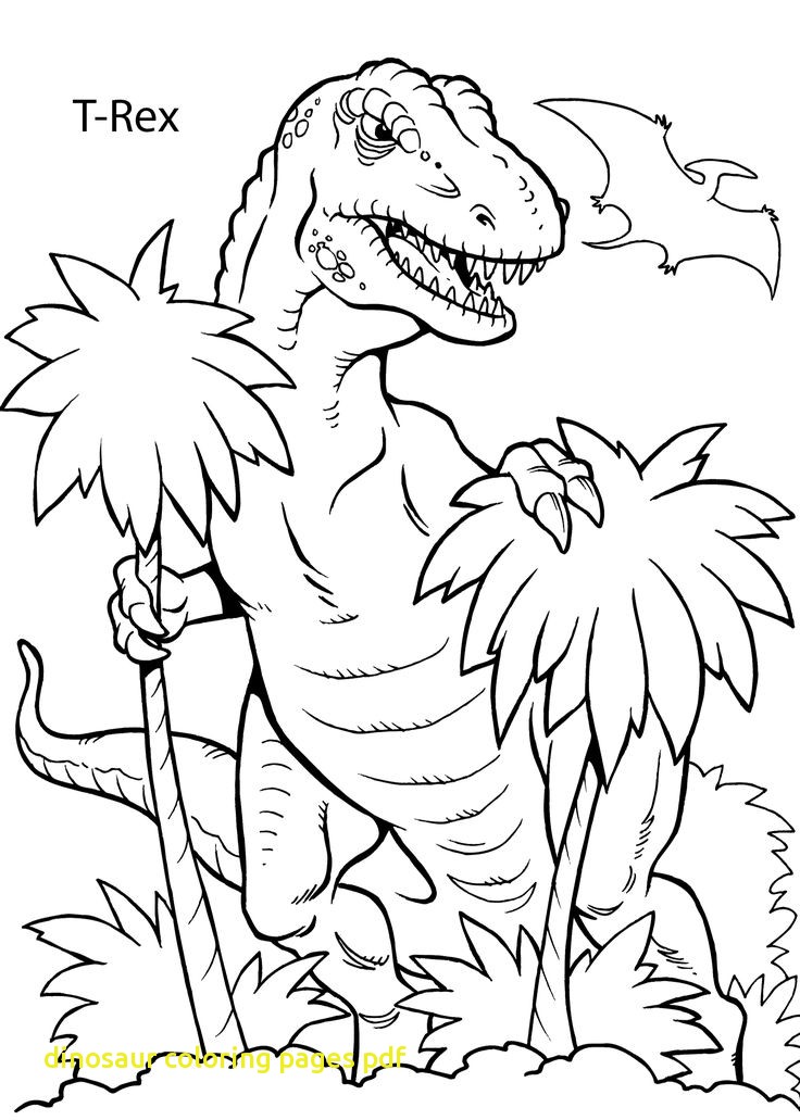736x1031 Dinosaur Coloring Pages Pdf With Best 25 Dinosaur Coloring Pages