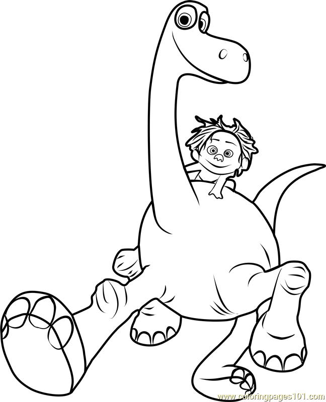 648x800 Spot And Arlo Coloring Page