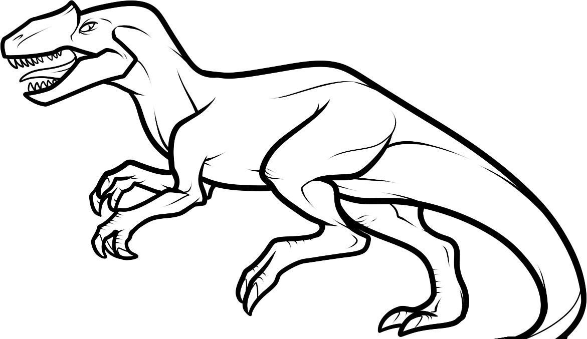 Drawing Dinosaur Coloring Page 1171x677 Drawing Dinosaur Coloring Page