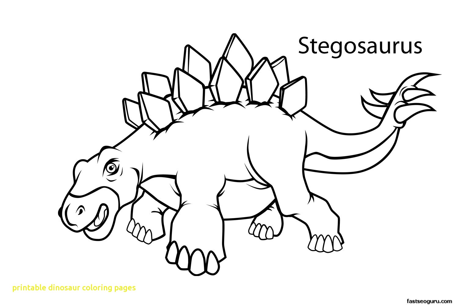 Printable Dinosaur Coloring Pages 1500x1000 Printable Dinosaur Coloring Pages