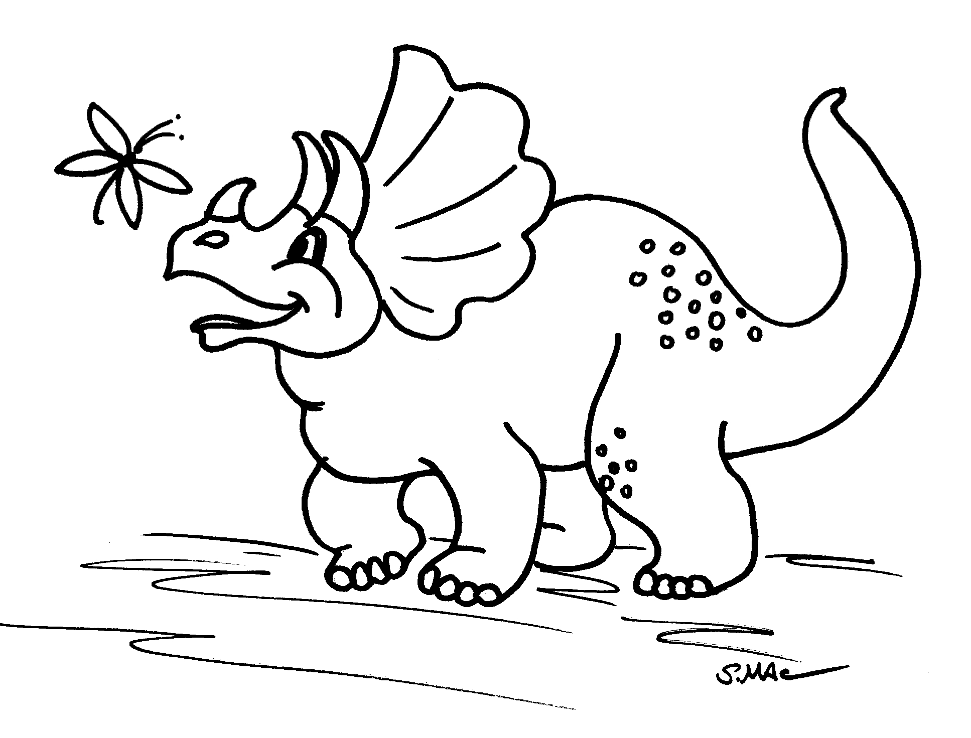 Triceratops Coloring Pages 1935x1471 Triceratops Coloring Pages