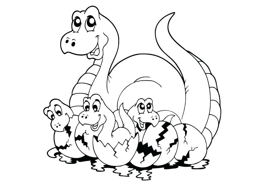 842x595 Dinosaur Free Coloring Pages Cute Baby Ring Fre