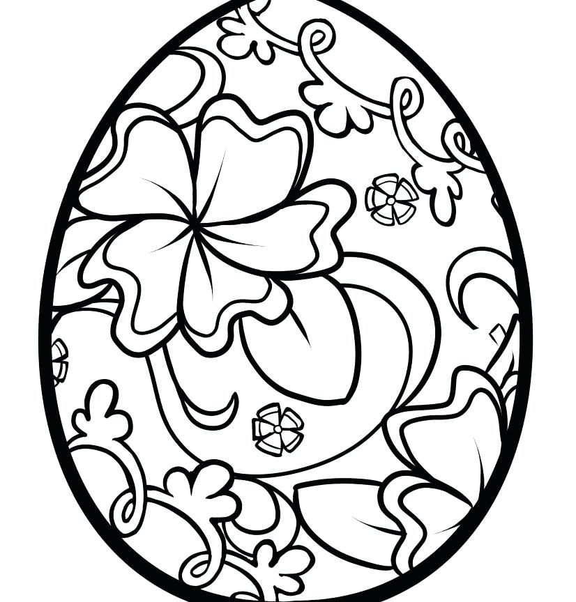 826x864 Eggs Coloring Pages