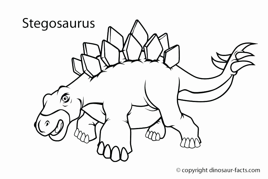 Dinosaur Footprint Coloring Page
