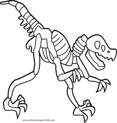 Skeleton Coloring Pages 236x249 Skeleton Coloring Pages