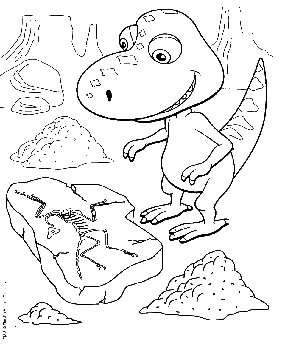 957x1200 Dinosaur Train Coloring Pages