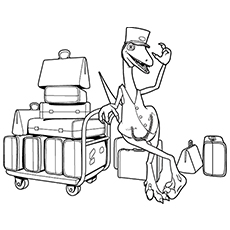 230x230 Top 10 Free Printable Dinosaur Train Coloring Pages Online