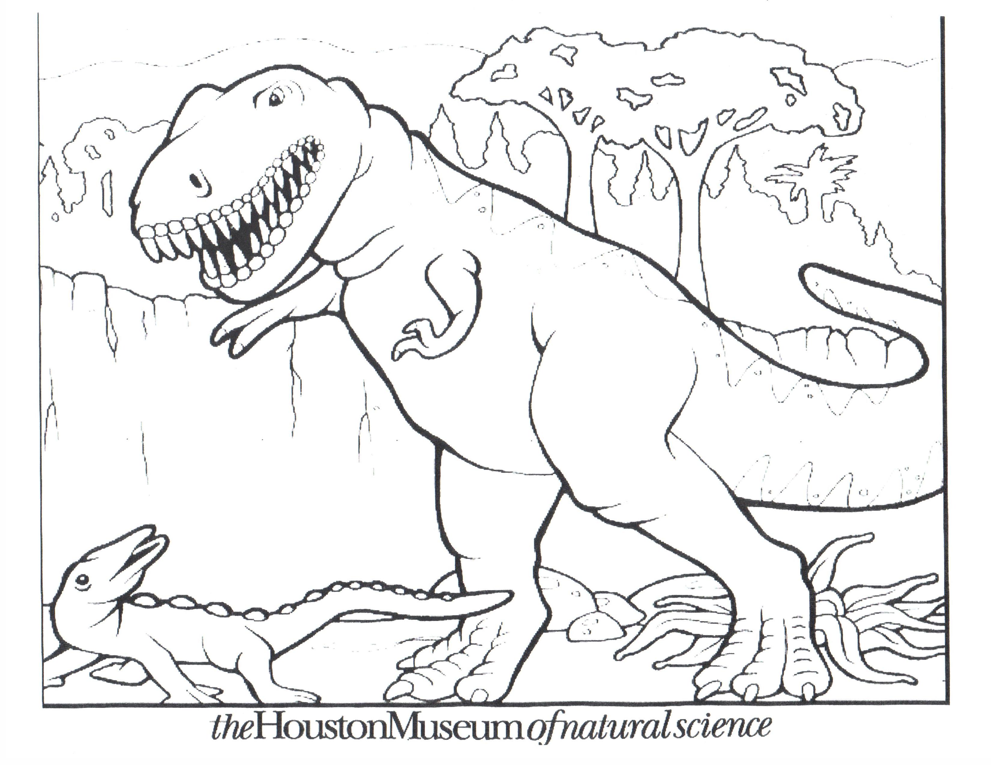 3300x2550 Dinosaur Coloring Pages For Toddlers