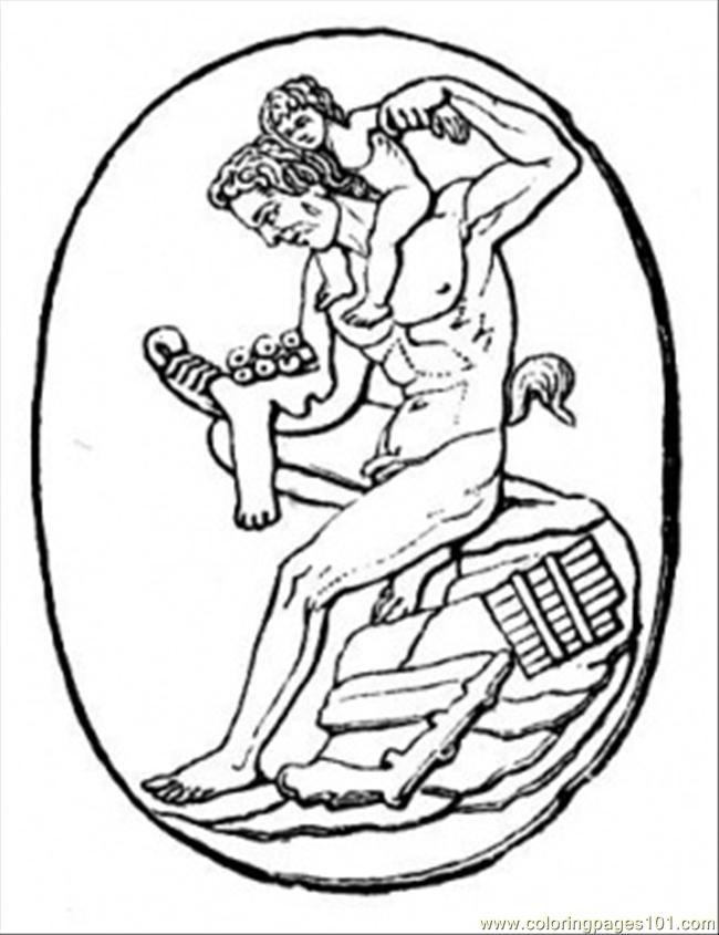 Dionysus Coloring Page 650x845 Dionysus Coloring Page