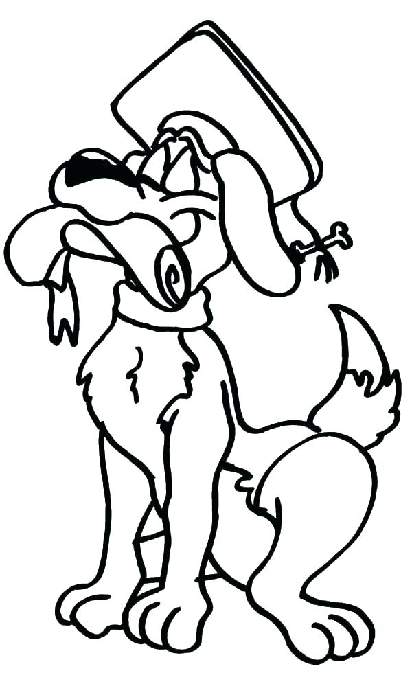 600x980 Graduation Coloring Pages To Print How Draw Diploma And Cap Col