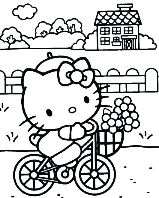 Bike Safety Coloring Pages 530x660 Bike Safety Coloring Pages