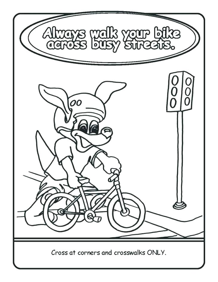 Bike Safety Coloring Pages Bike Helmet Coloring Page Printable 729x941 Bike Safety Coloring Pages Bike Helmet Coloring Page Printable