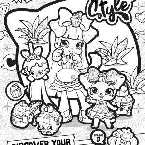 300x300 Printable Shopkins Coloring Pages Season 4 Copy Print Fruit Apple