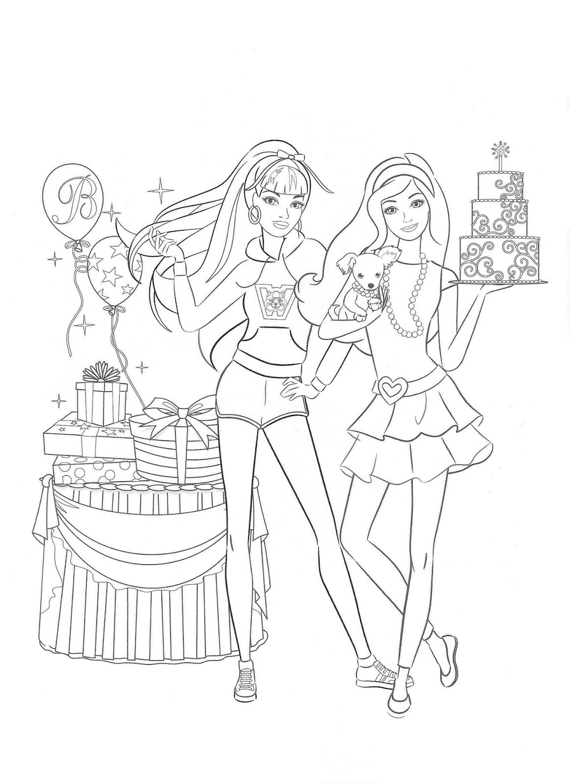 Disco Coloring Pages