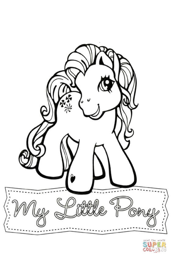 My Little Pony Coloring Pages 567x850 My Little Pony Coloring Pages