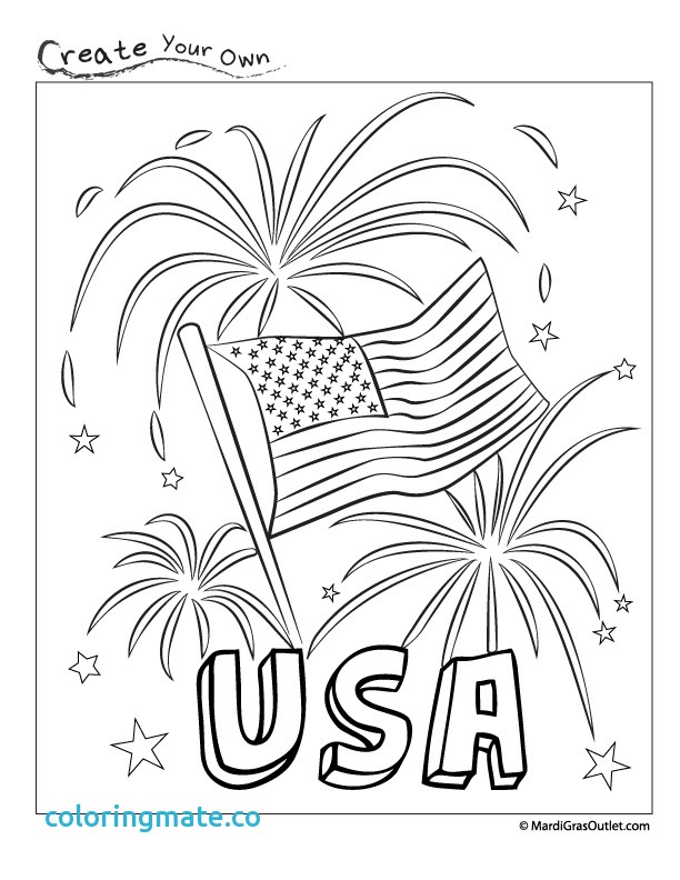 612x792 4th Of July Coloring Pages For Toddlers Unique Usa Coloring Pages