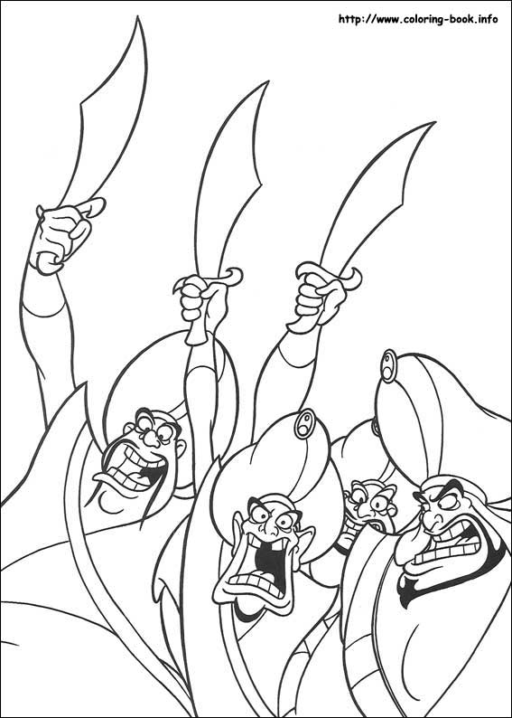 Aladdin Coloring Pages On Coloring 567x794 Aladdin Coloring Pages On Coloring