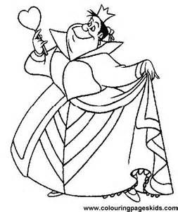 Disney Alice In Wonderland Coloring Pages