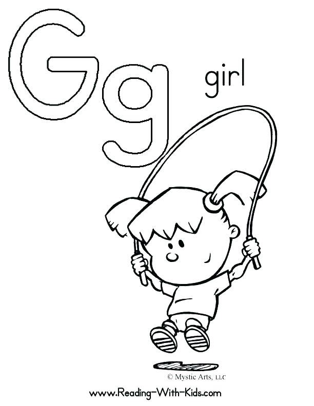 612x792 G Coloring Page G Coloring Page The Letter People Coloring Pages