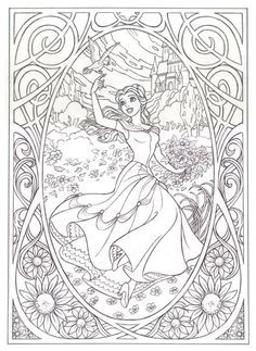 Disney Art Coloring Pages