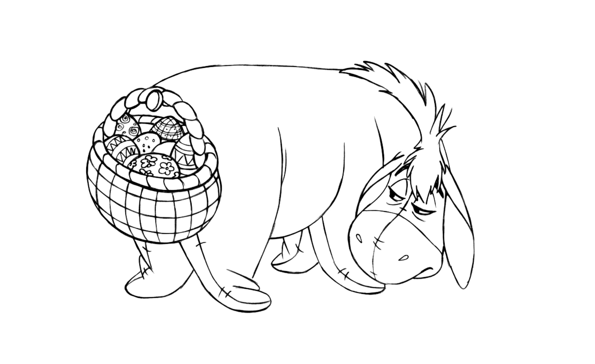 Free Printable Easter Coloring Pages Disney 1188x728 Free Printable Easter Coloring Pages Disney
