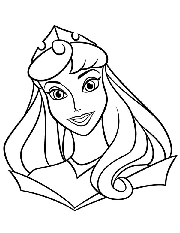 Princess Aurora Photo Coloring Page 600x776 Princess Aurora Photo Coloring Page