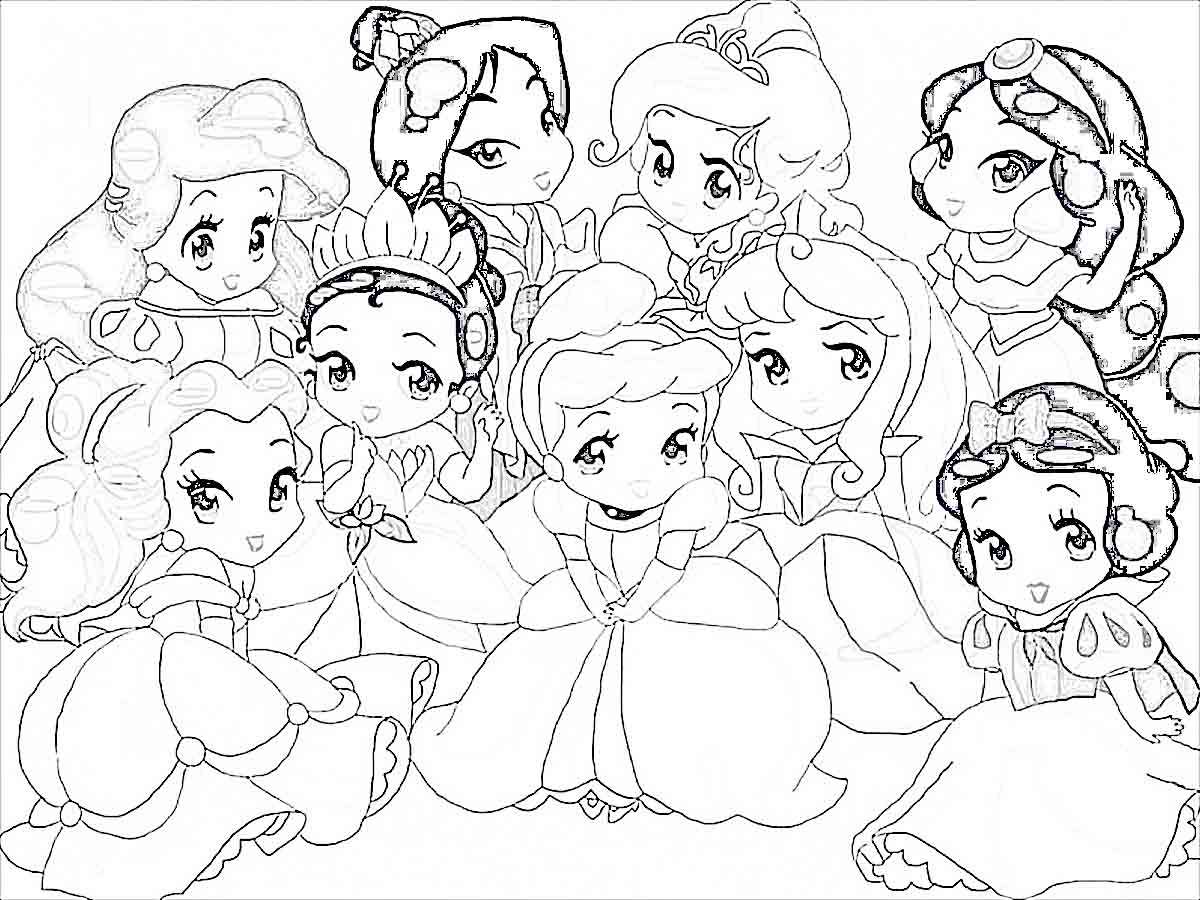 Princess Of Disney Coloring Pages Printable In Beatiful Print All 1200x900 Princess Of Disney Coloring Pages Printable In Beatiful Print All