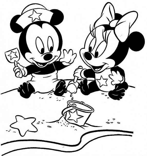 Printable 30 Baby Mickey Mouse Coloring Pages 5683 Free New 604x640 Printable 30 Baby Mickey Mouse Coloring Pages 5683 Free New