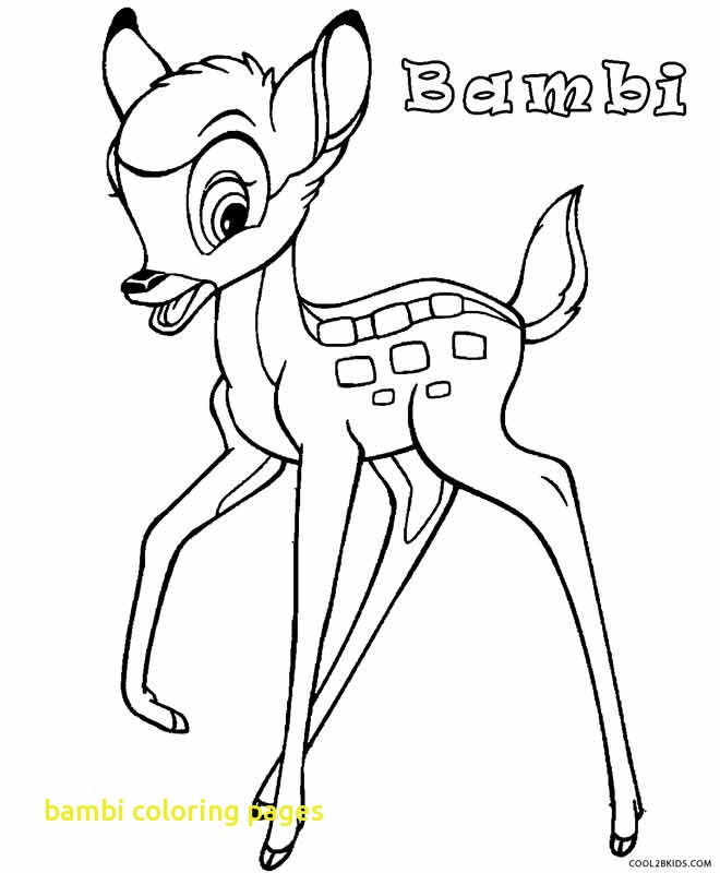 660x800 Bambi Coloring Pages With 34 Bambi Coloring Page Disney Bambi