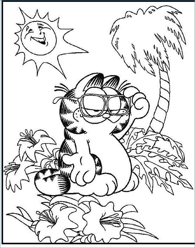 Tom And Jerry On The Beach Disney Summer Coloring Pages 630x802 Tom And Jerry On The Beach Disney Summer Coloring Pages