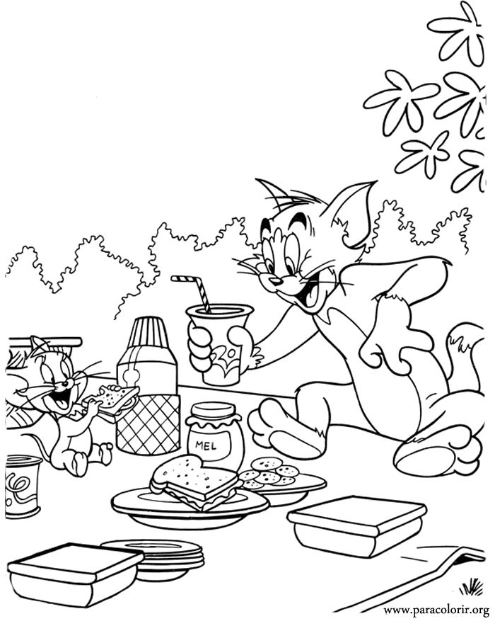 Tom And Jerry On The Beach Disney Summer Coloring Pages Colouring 700x884 Tom And Jerry On The Beach Disney Summer Coloring Pages Colouring